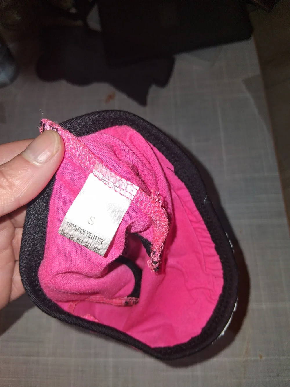 Pink Dog Tee with LV-Style Logo
